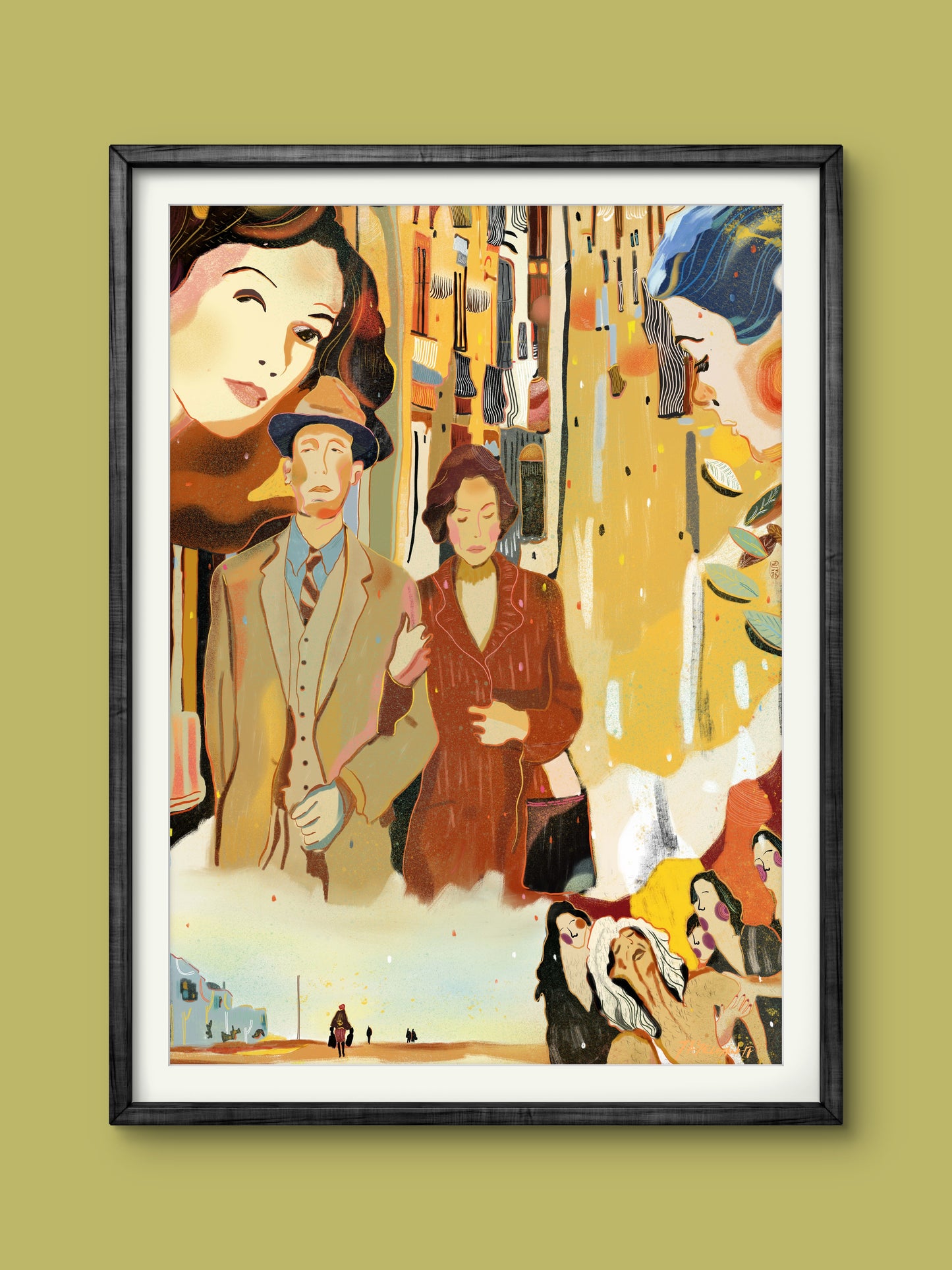 Malena Illustration Print