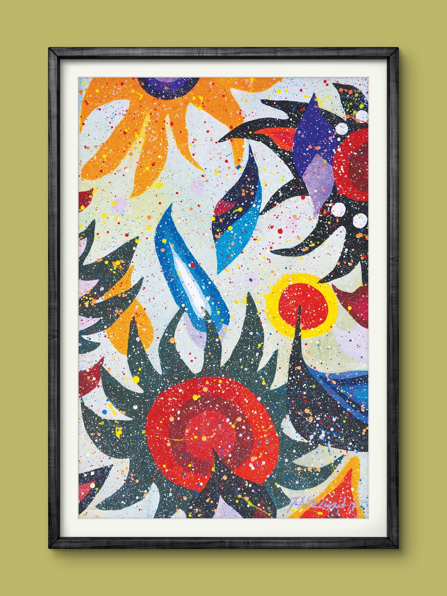 Sun and Flowers - Fine Art Print
