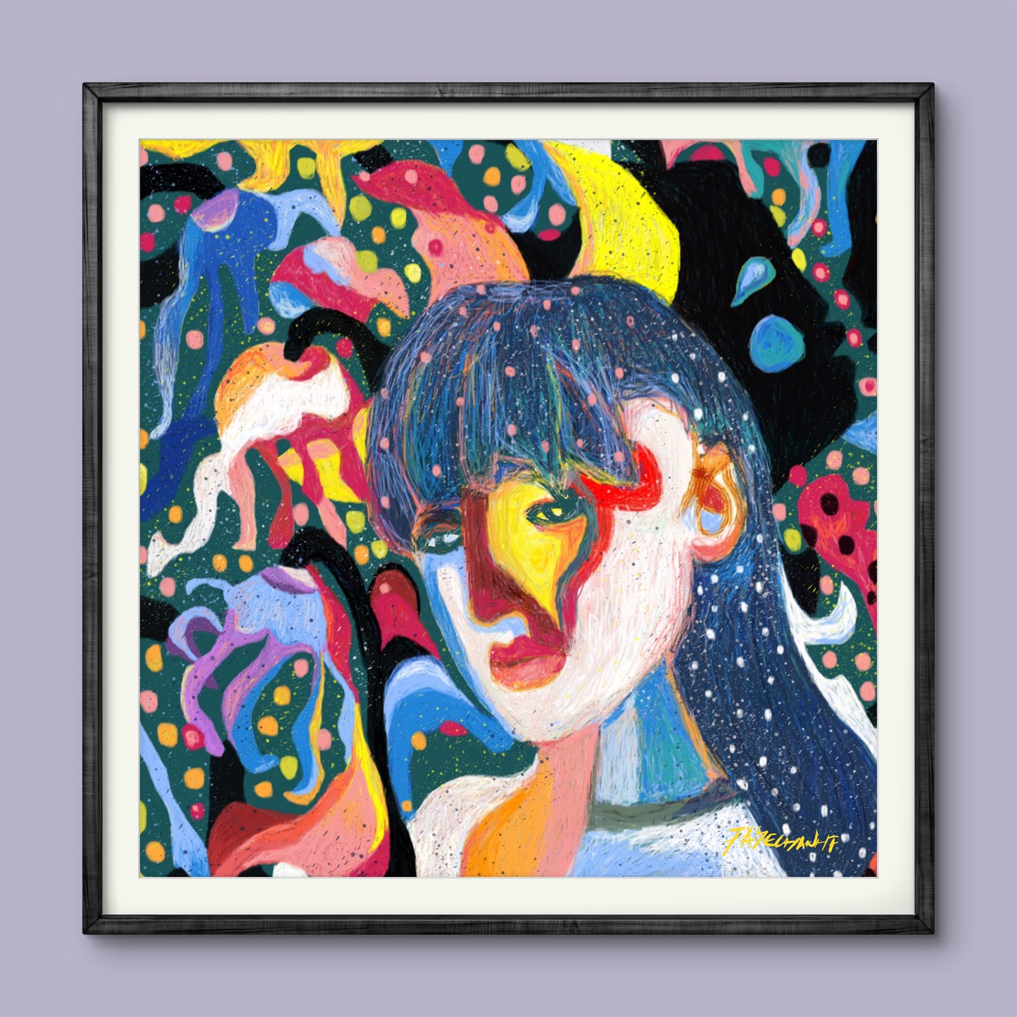 Forget Her Illustration Print