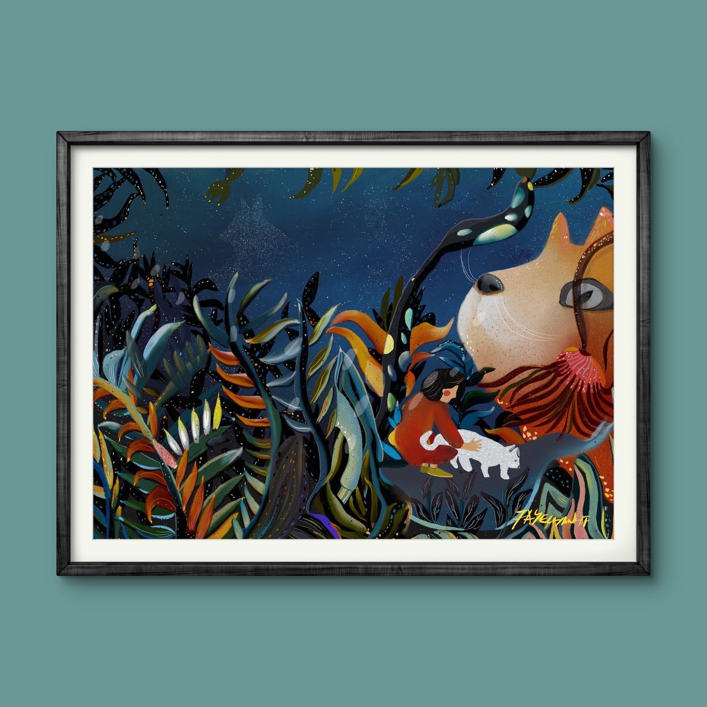 Give Me a Home Illustration Print