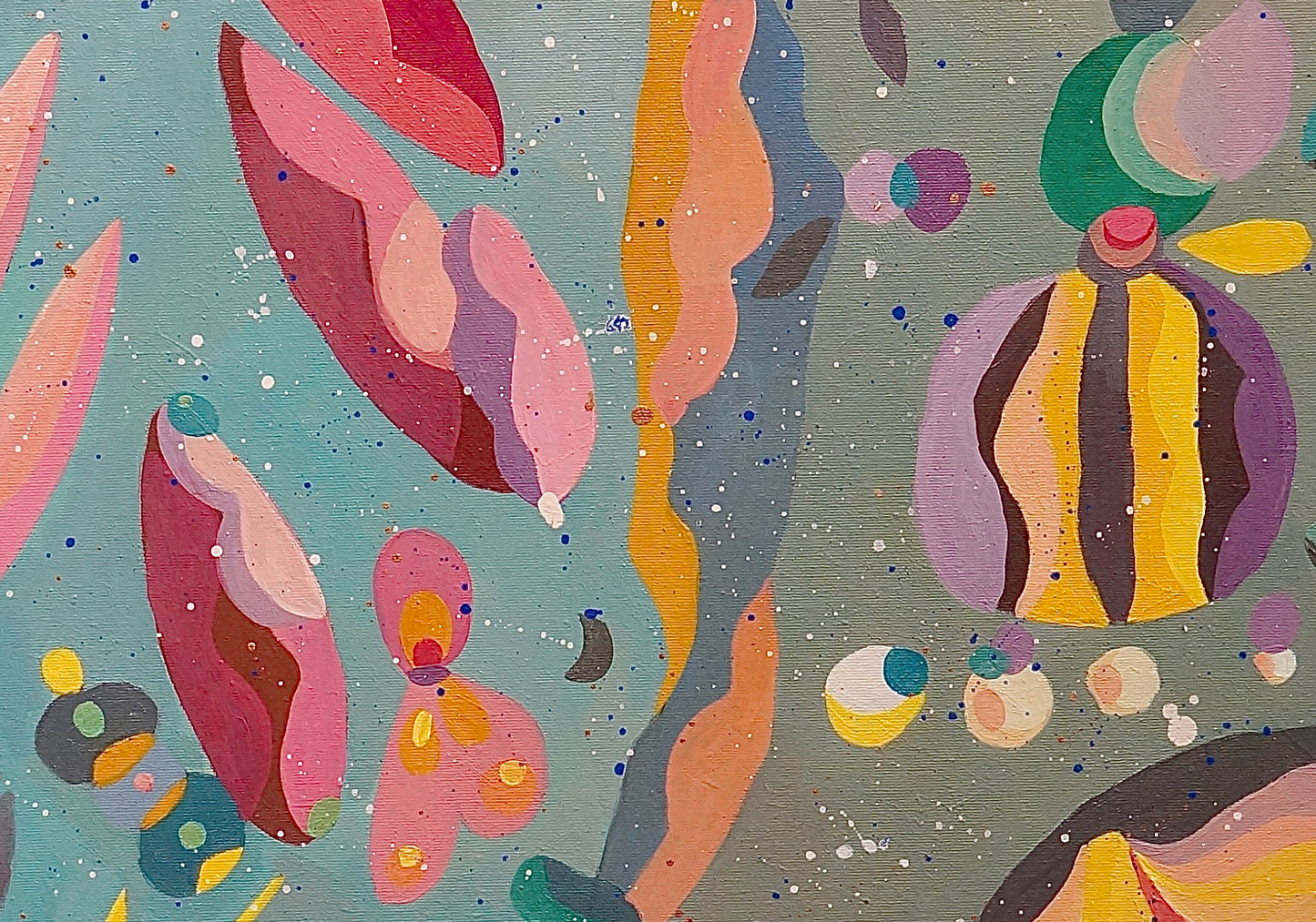 Blooms of Love - Original Painting by Faye Chan