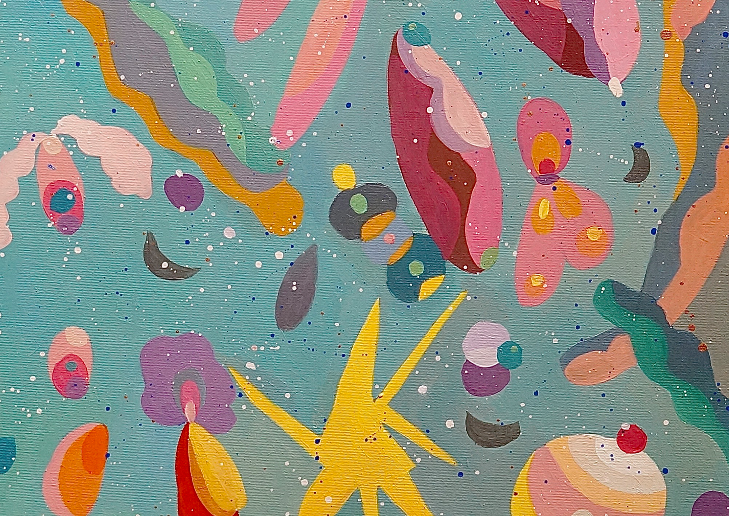 Blooms of Love - Original Painting by Faye Chan