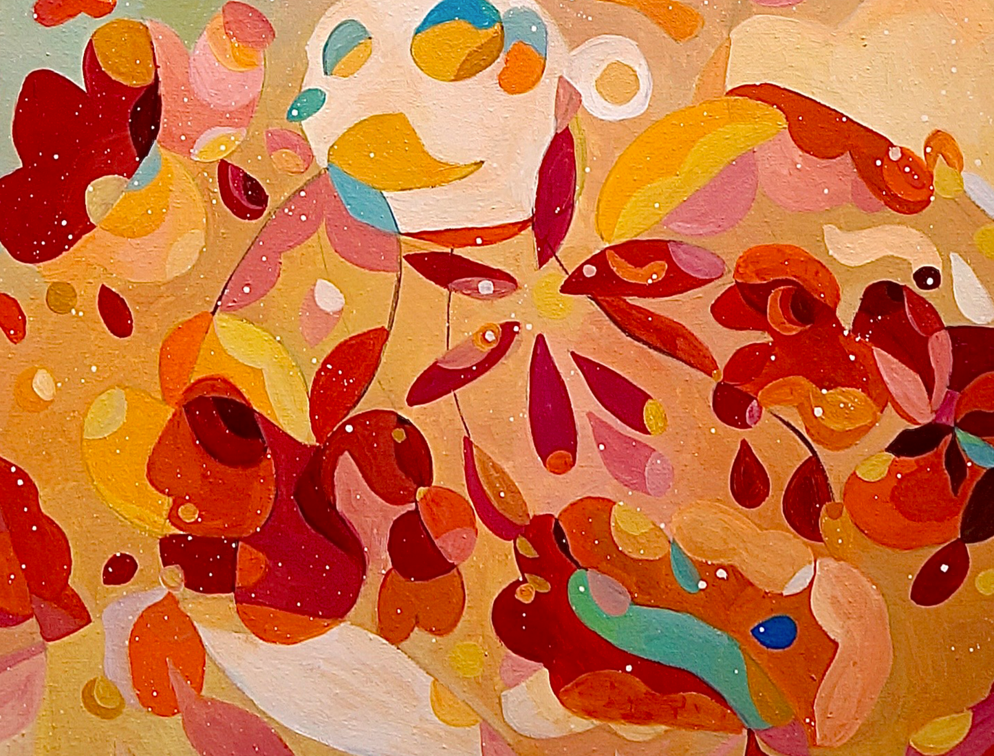 Empty Full - Original Painting by Faye Chan