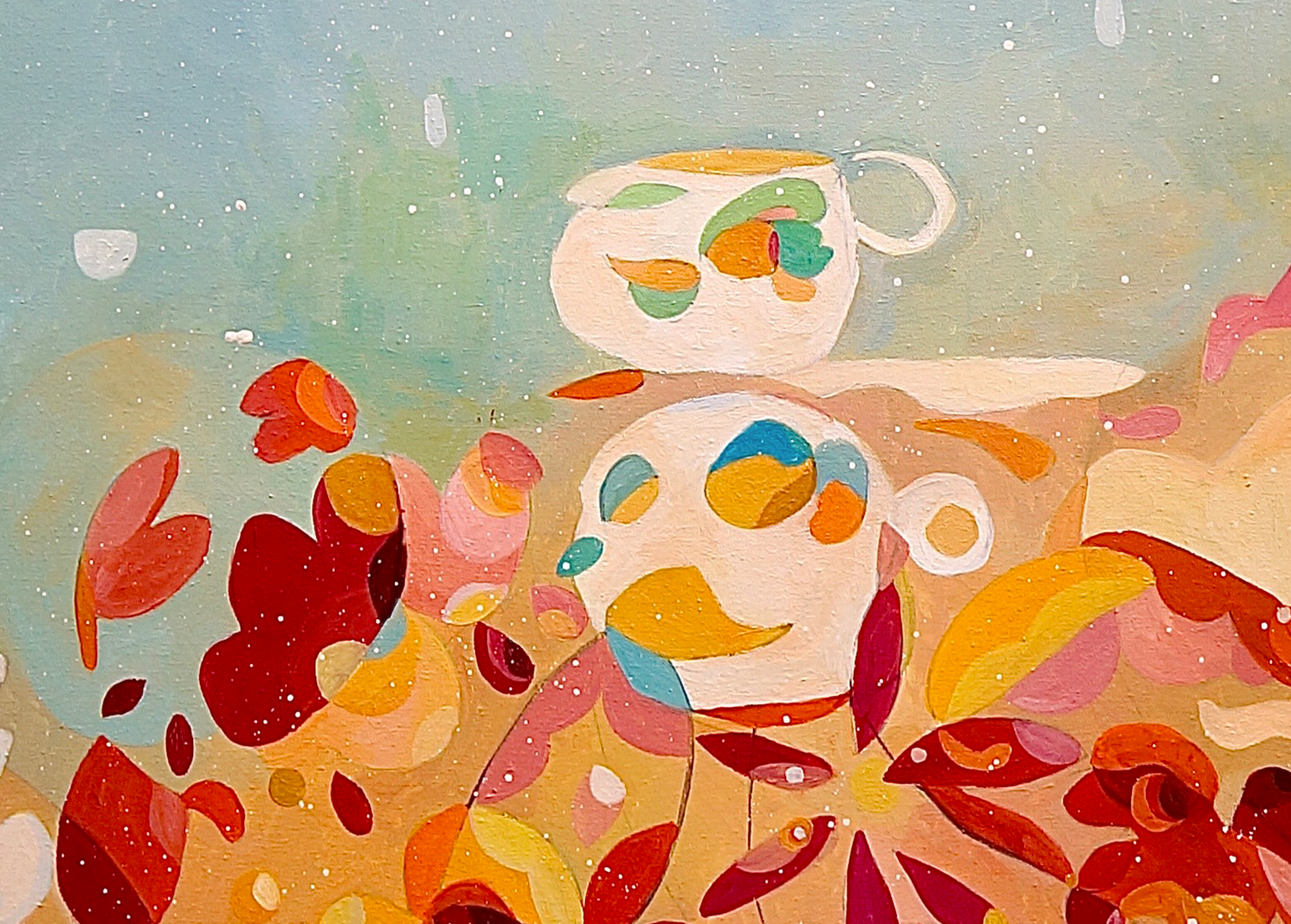 Empty Full - Original Painting by Faye Chan