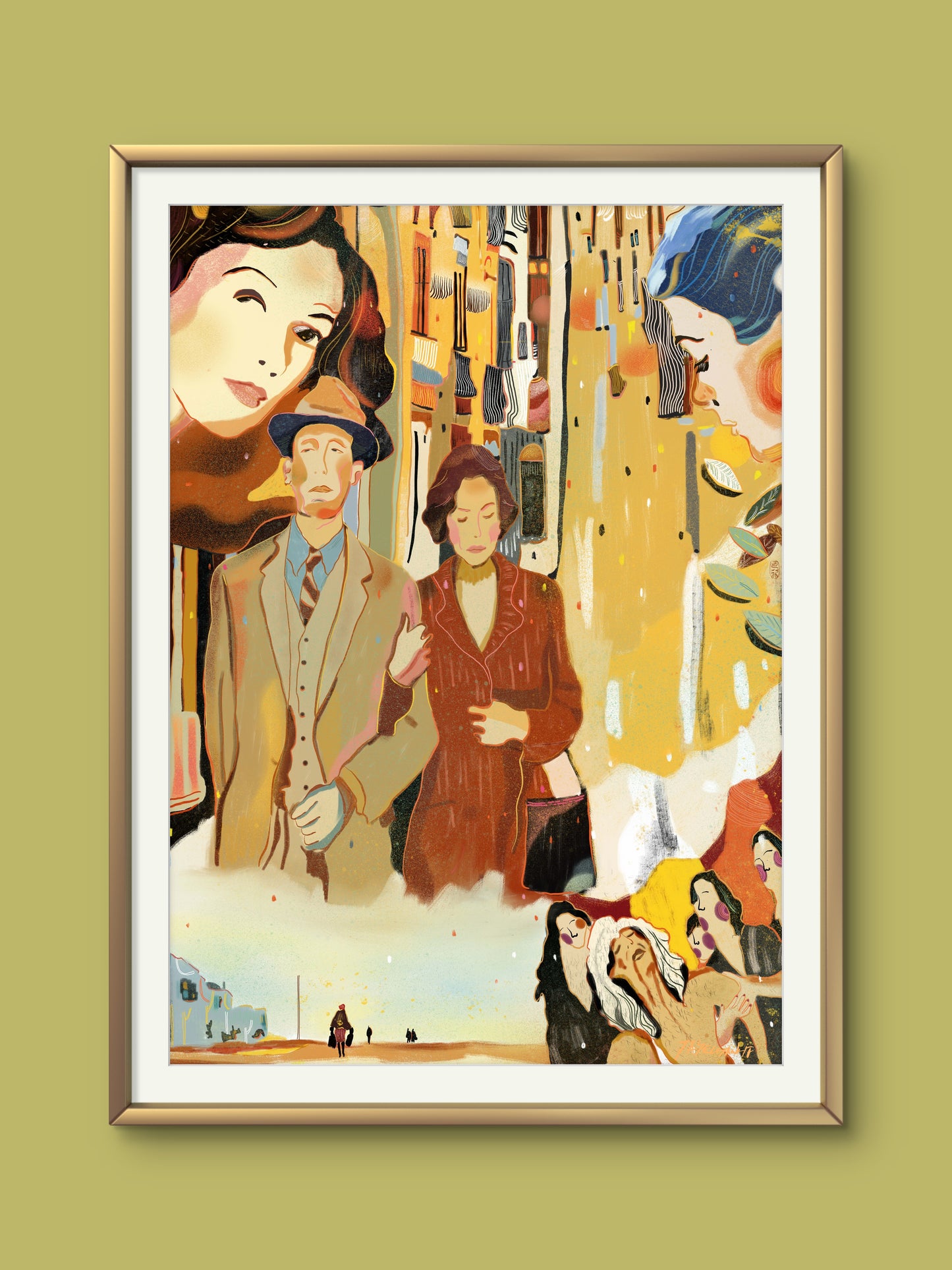Malena Illustration Print