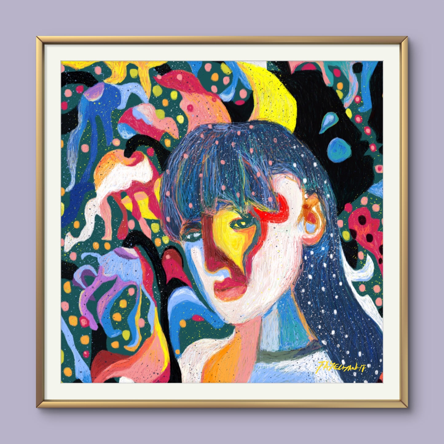 Forget Her Illustration Print