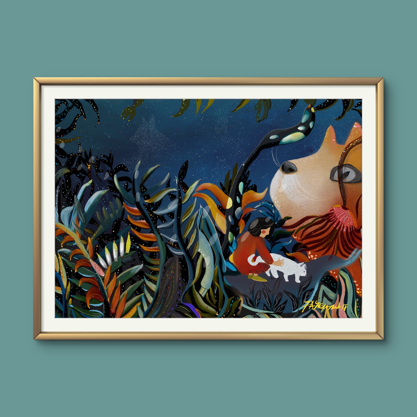 Give Me a Home Illustration Print