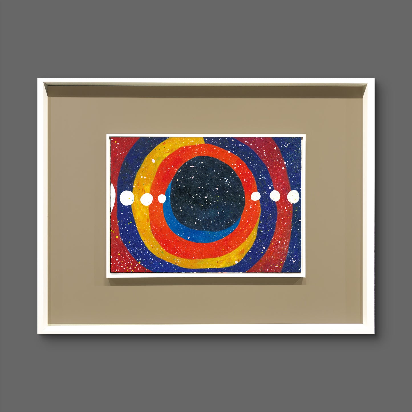 In the universe - Original Painting by Faye Chan