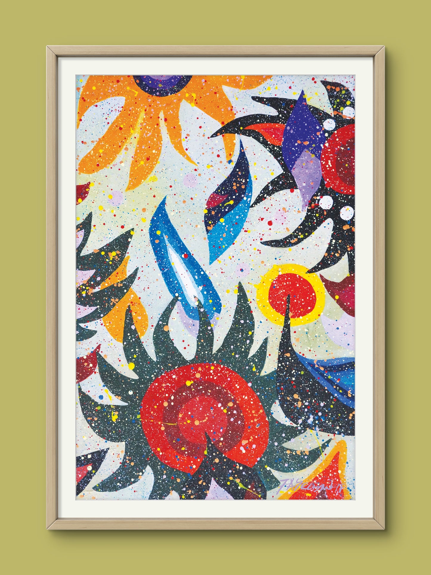 Sun and Flowers - Fine Art Print