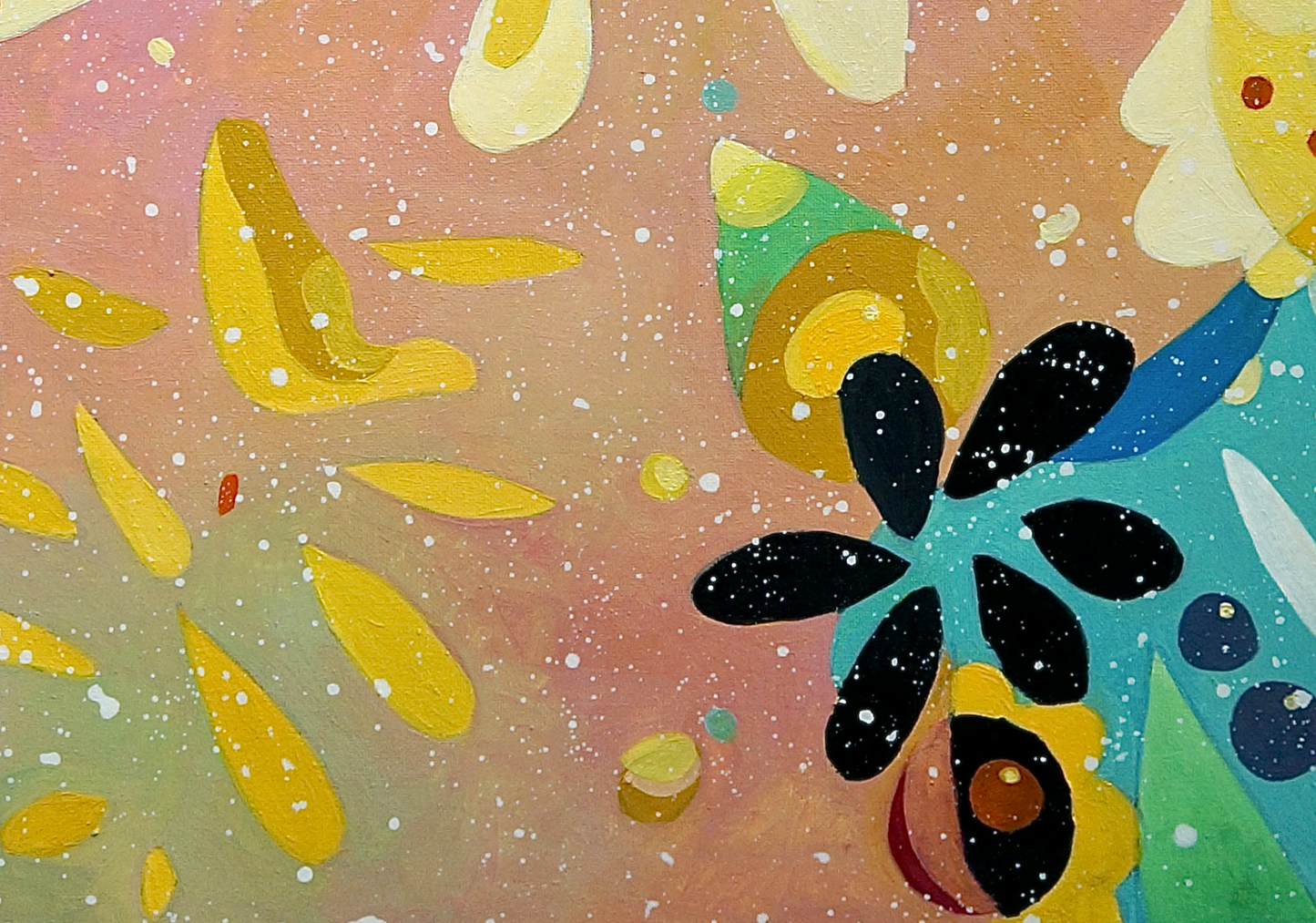 Outer Radiance - Original Painting by Faye Chan