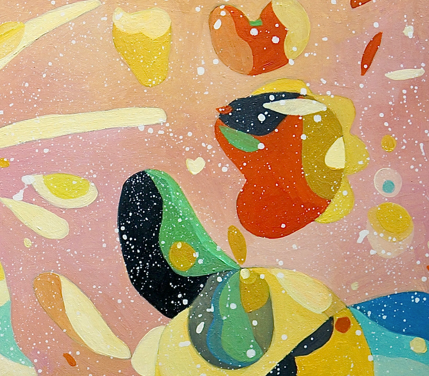 Outer Radiance - Original Painting by Faye Chan
