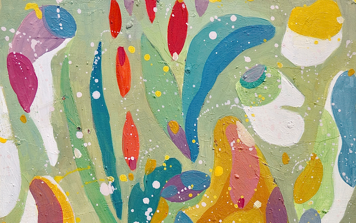 Tender Resilience - Original Painting by Faye Chan