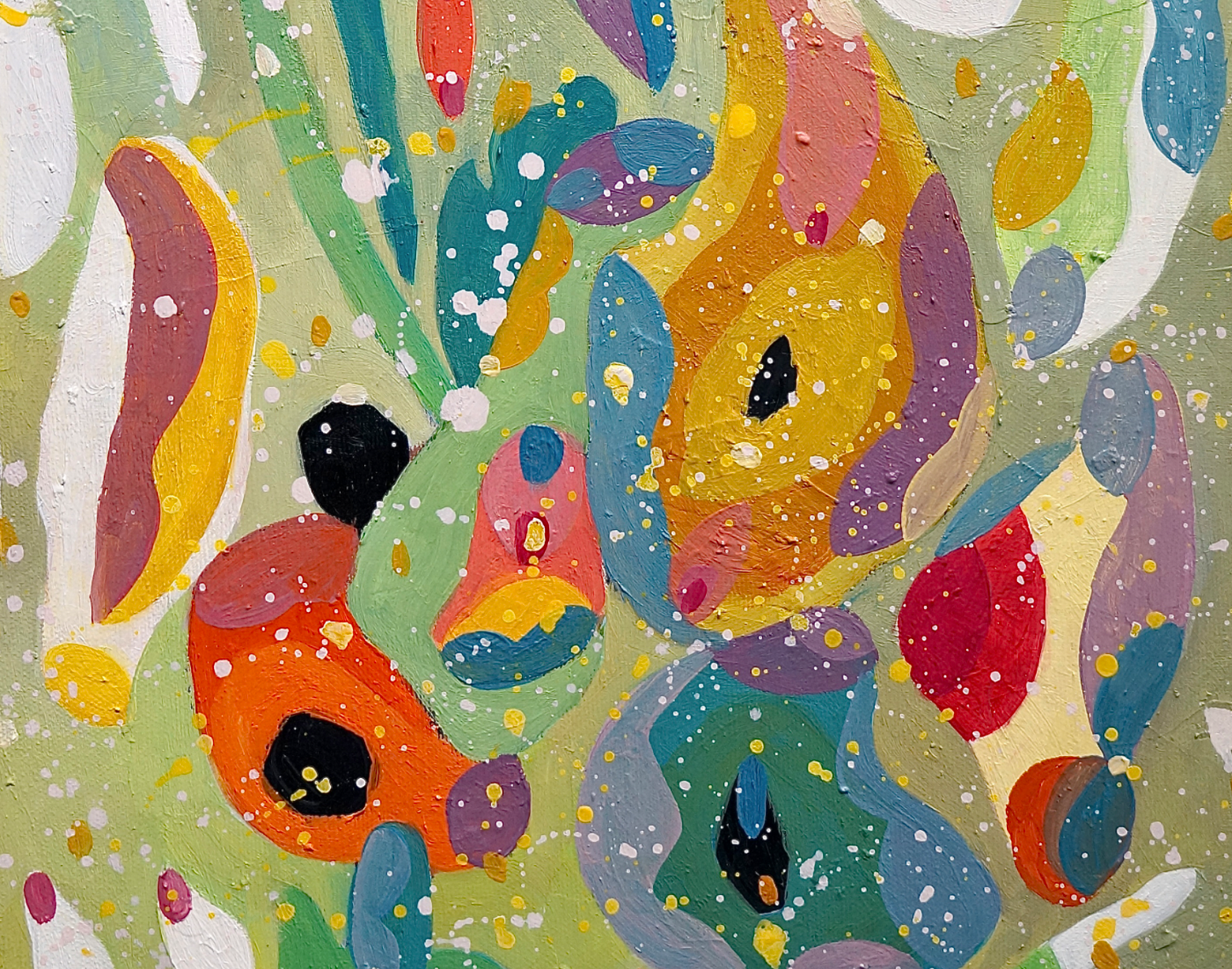 Tender Resilience - Original Painting by Faye Chan