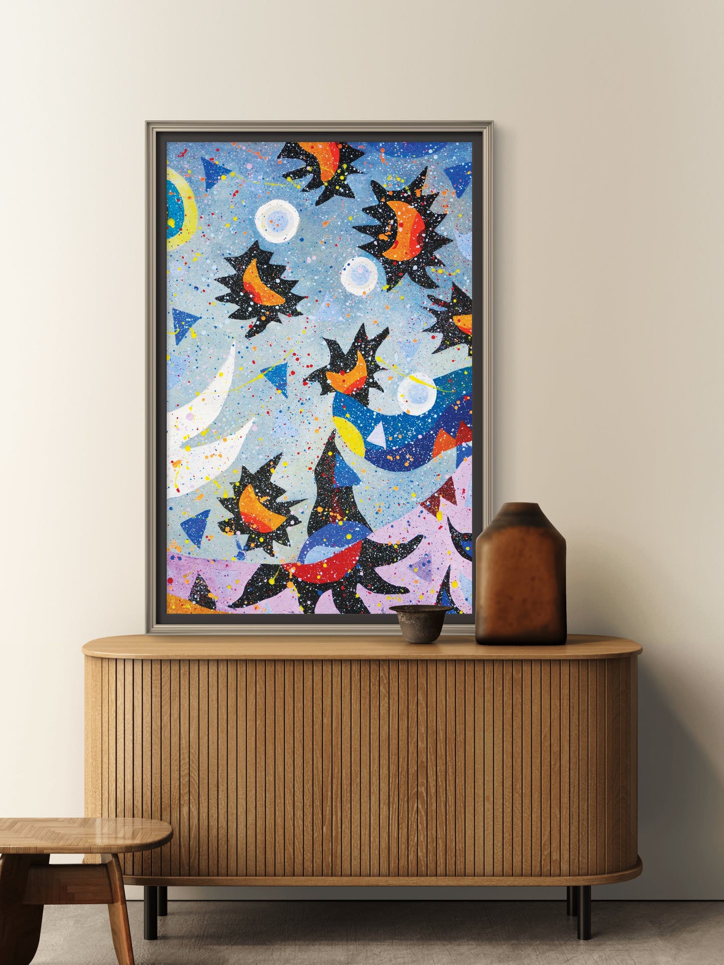 The Tender night - Original Painting by Faye Chan