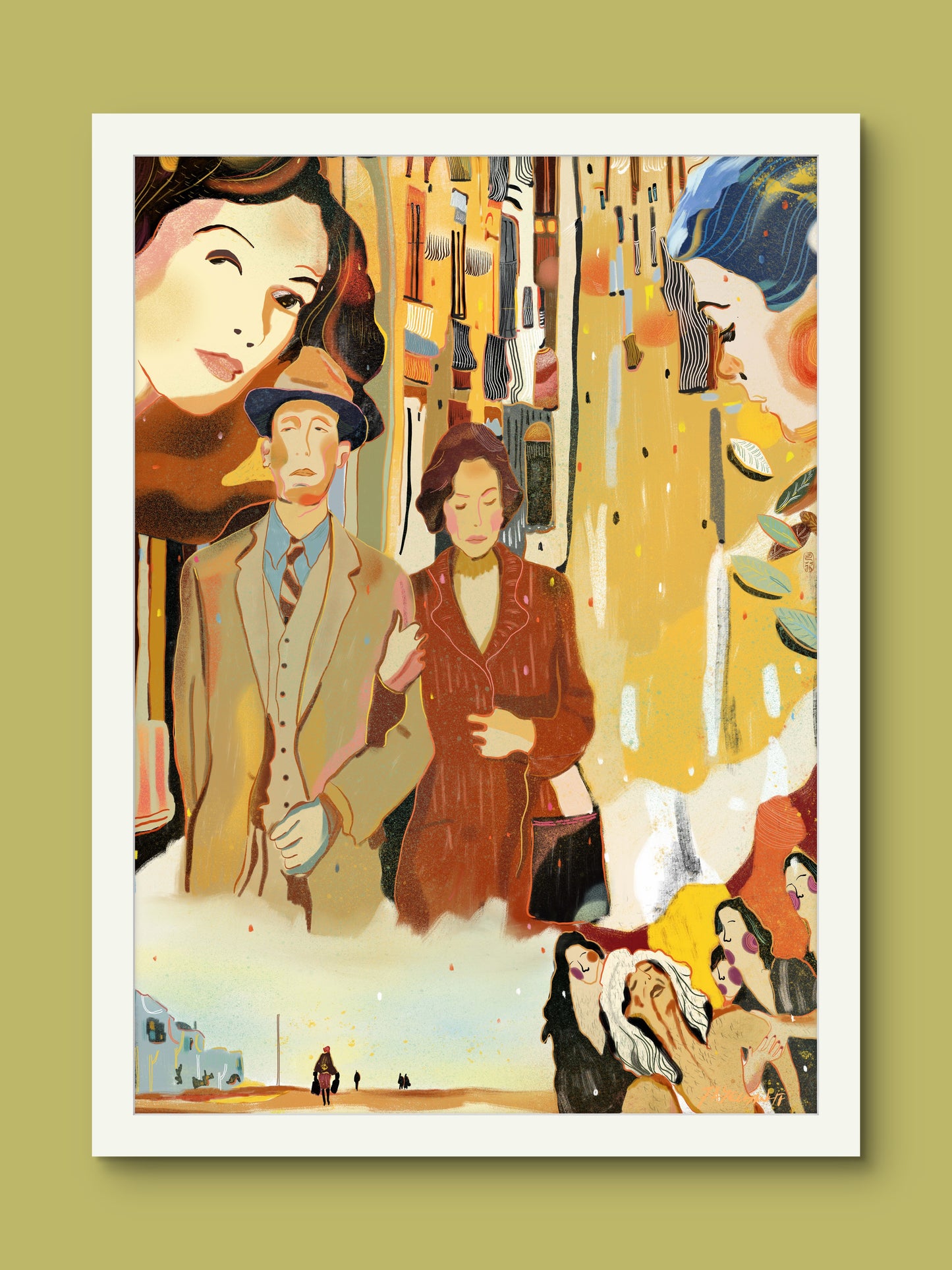 Malena Illustration Print