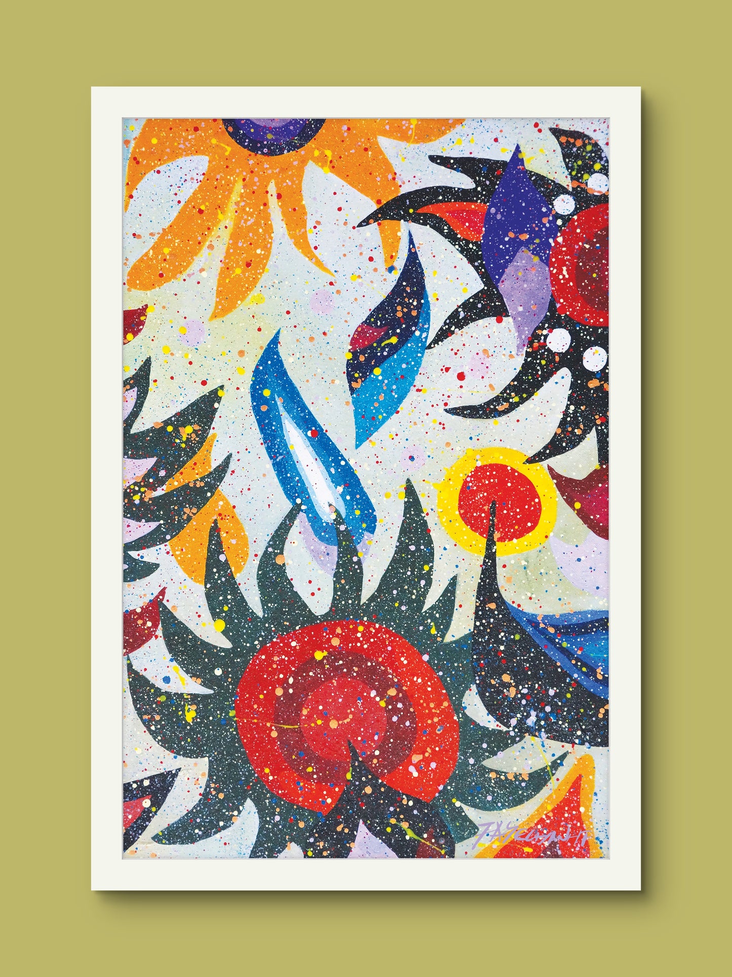 Sun and Flowers - Fine Art Print