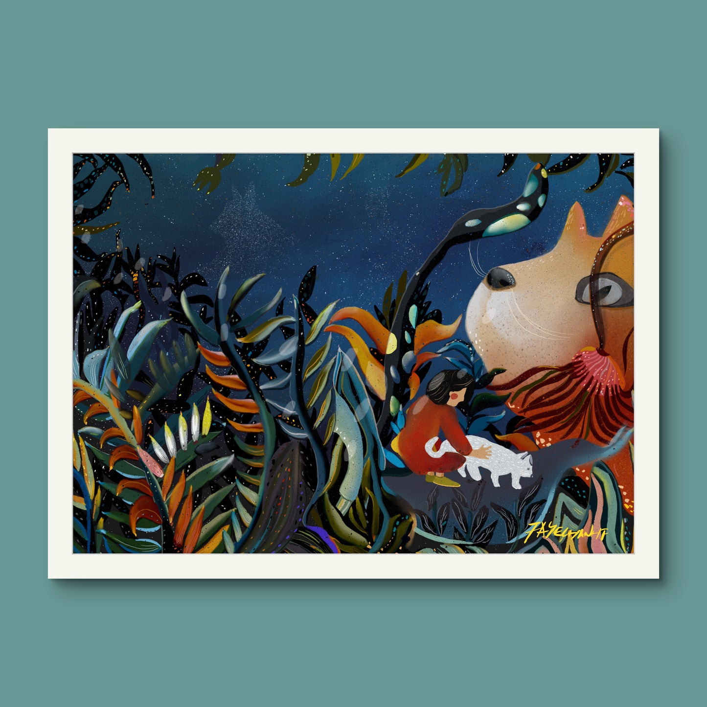 Give Me a Home Illustration Print