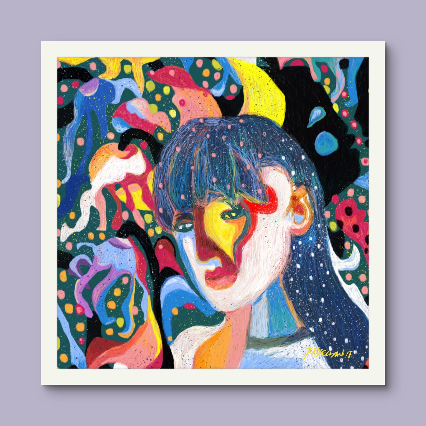 Forget Her Illustration Print