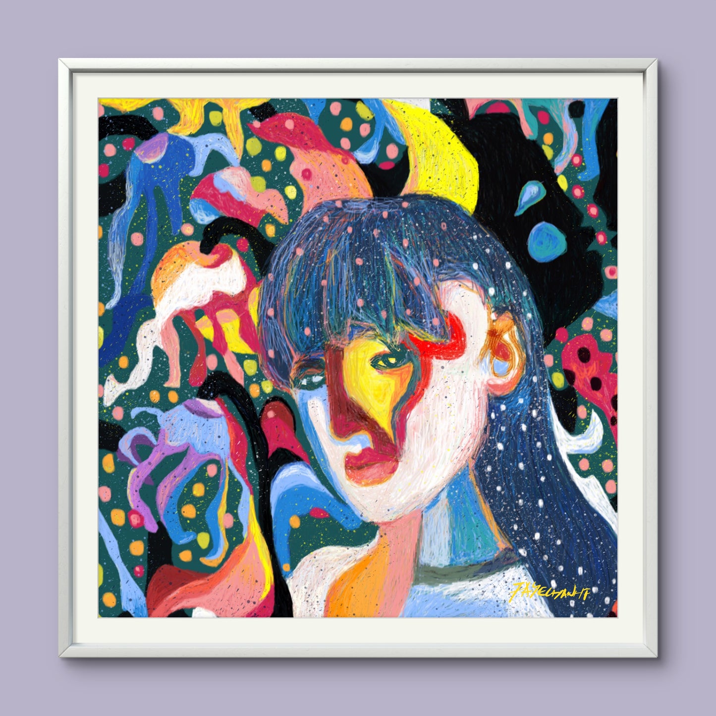 Forget Her Illustration Print