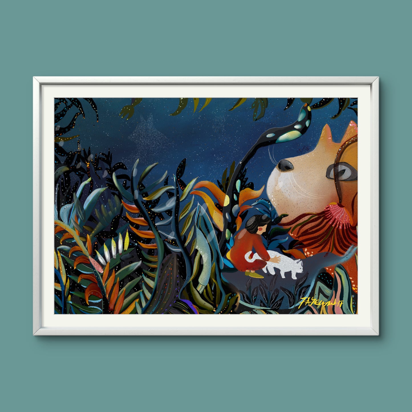Give Me a Home Illustration Print