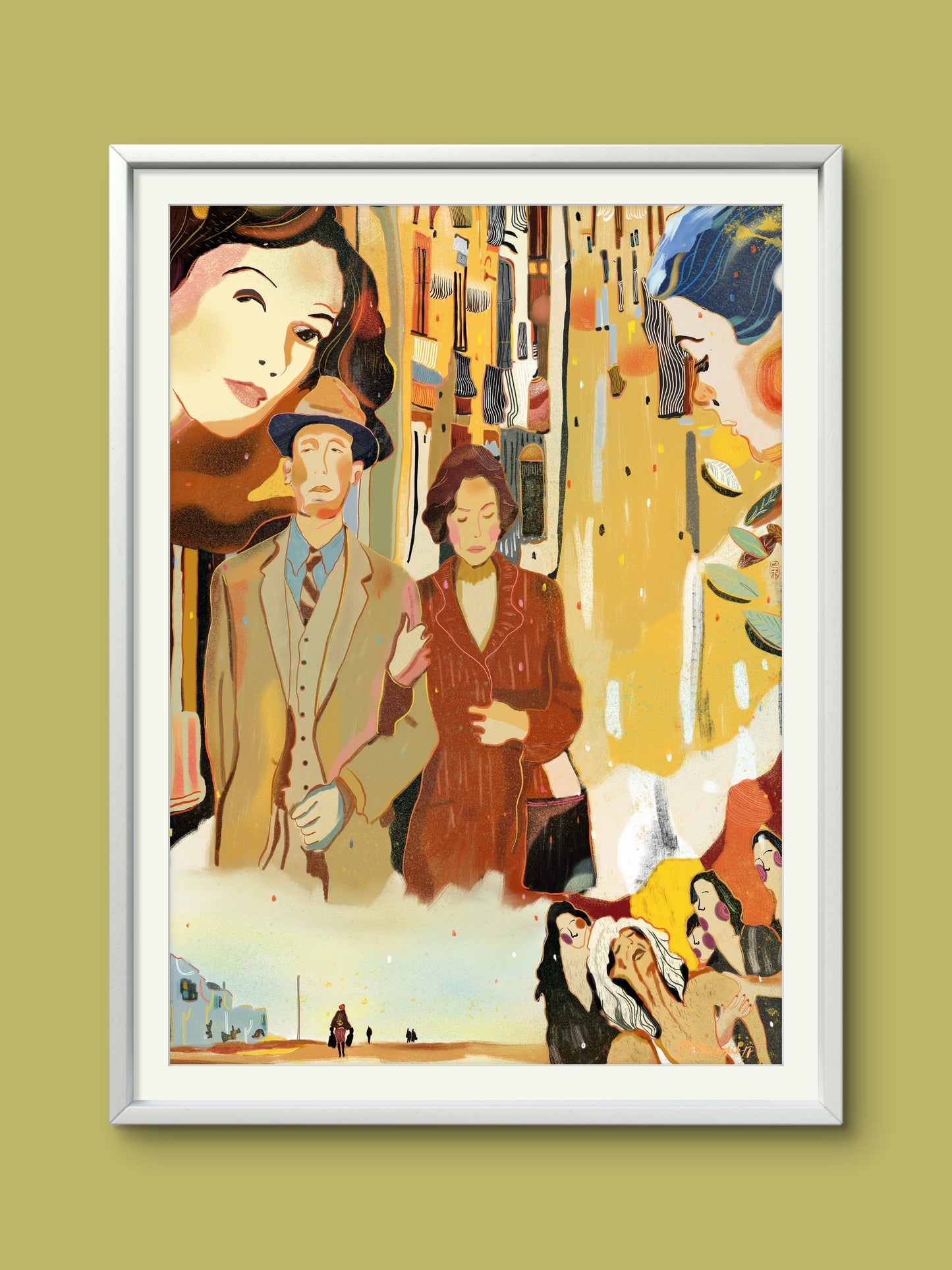 Malena Illustration Print