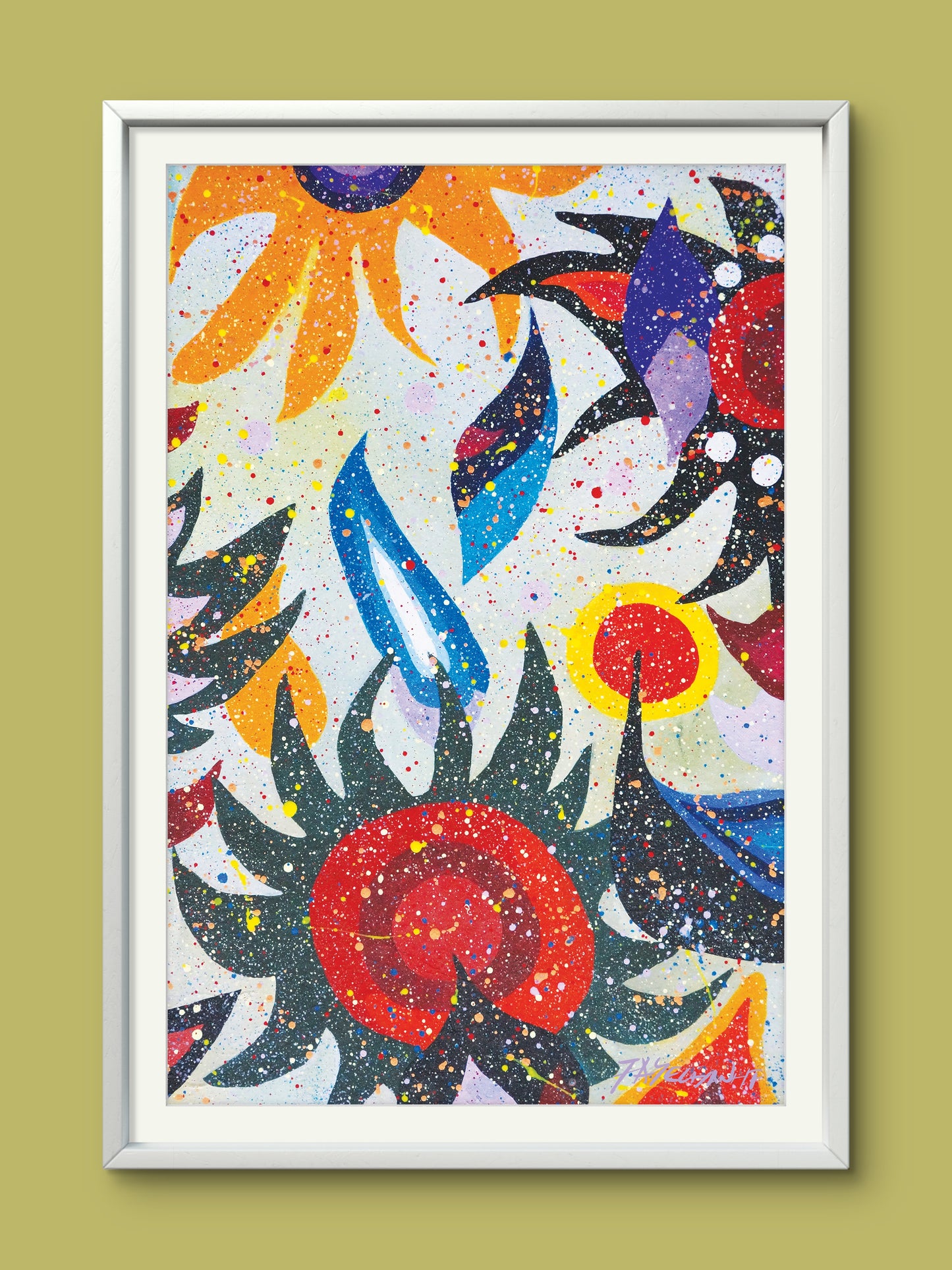Sun and Flowers - Fine Art Print