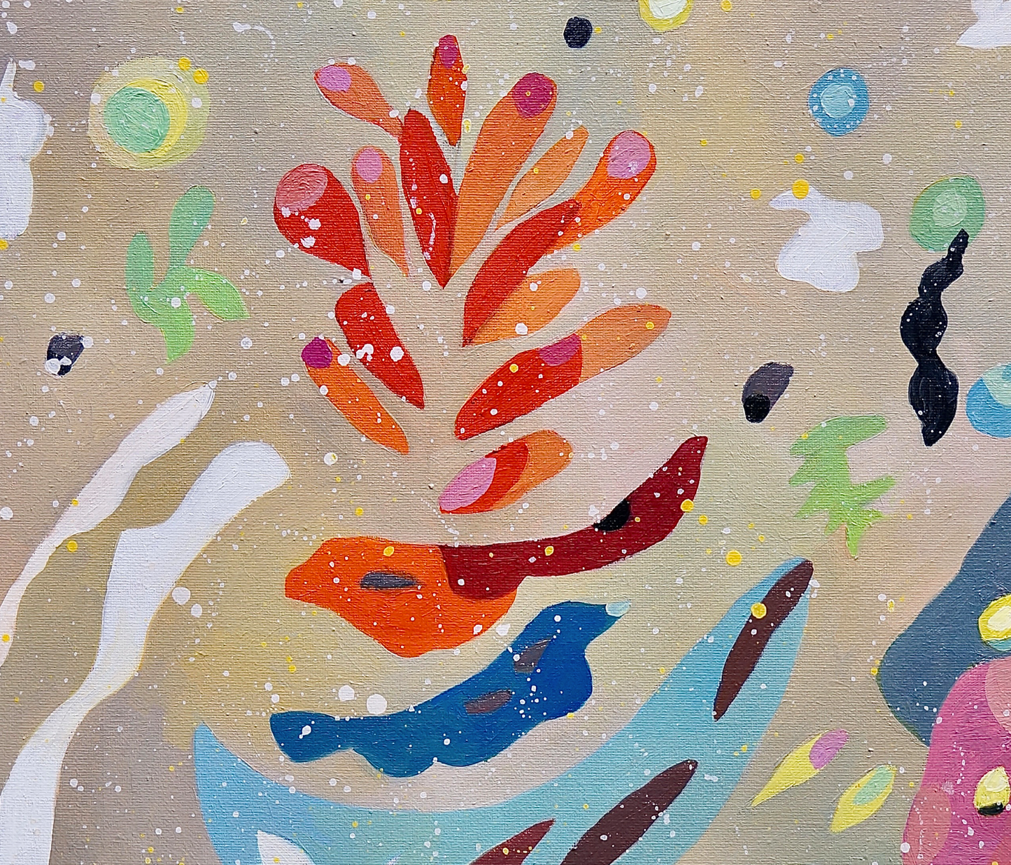 A Mother's Garden - Original Painting by Faye Chan