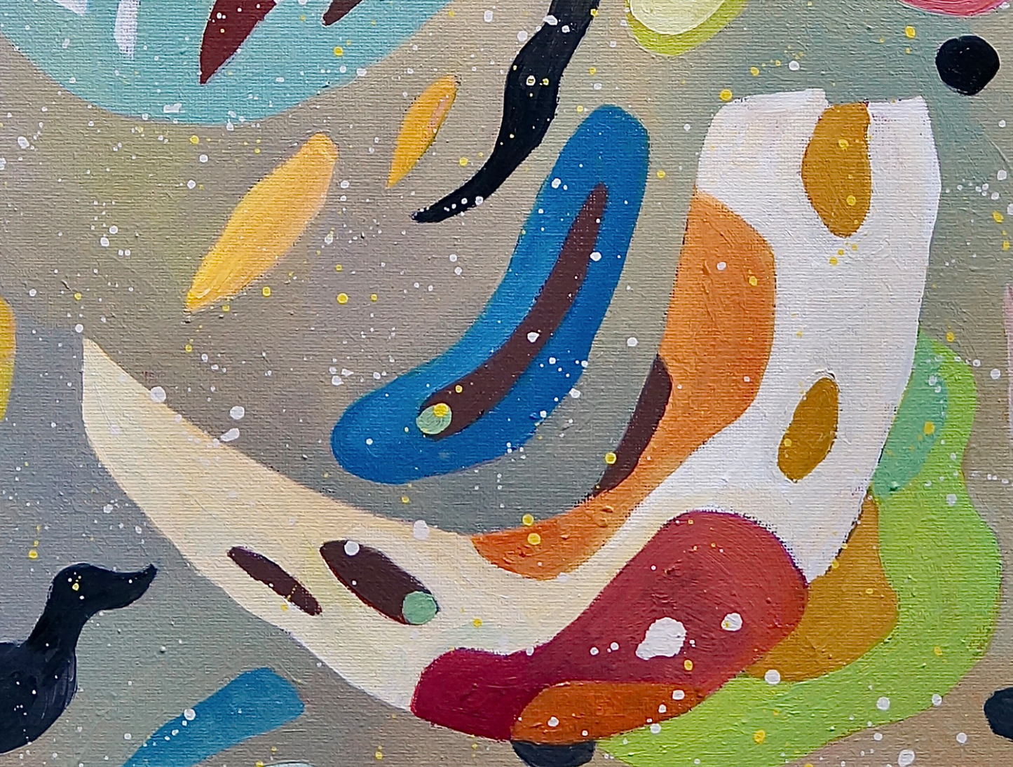 A Mother's Garden - Original Painting by Faye Chan