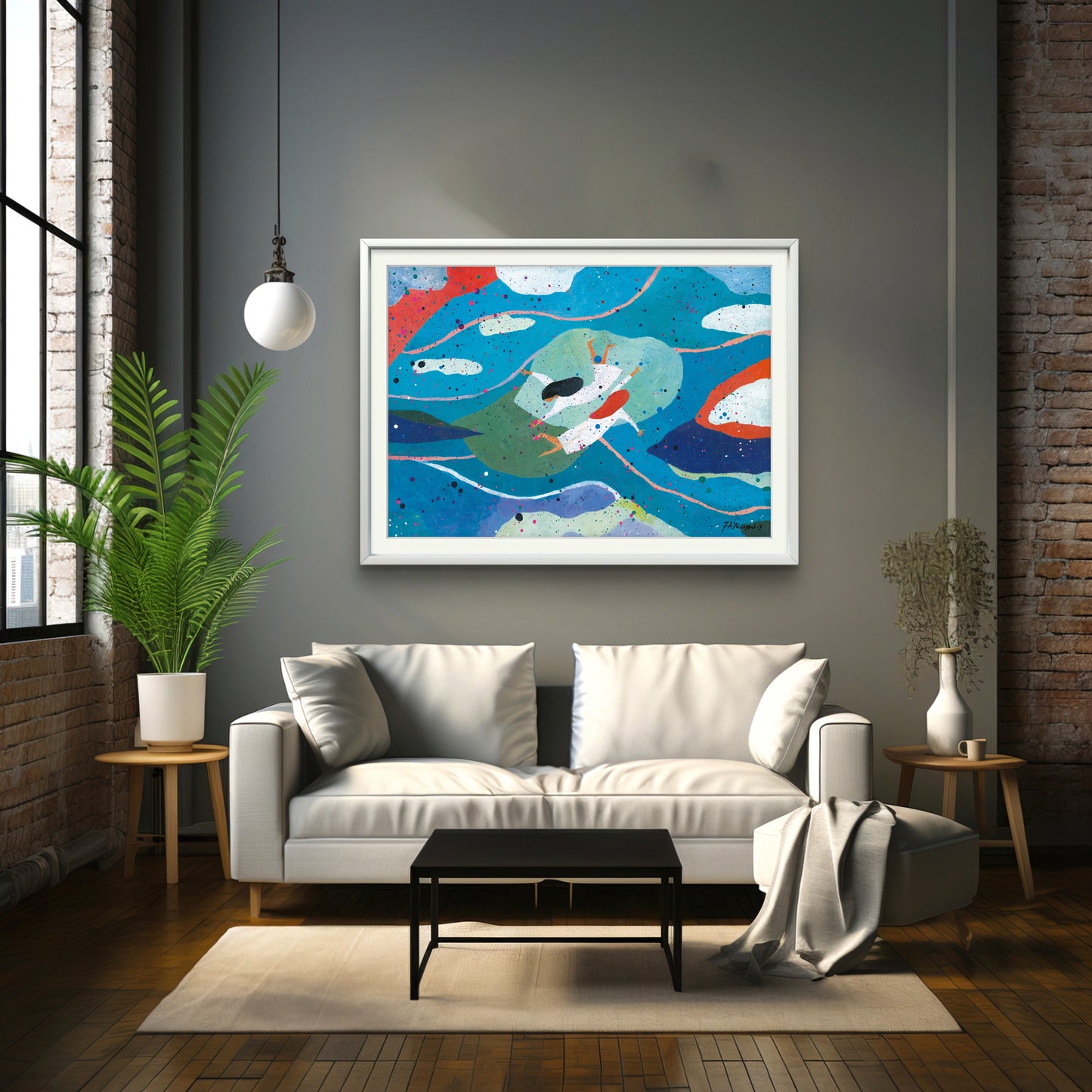 Dancing Above the Clouds - Fine Art Print