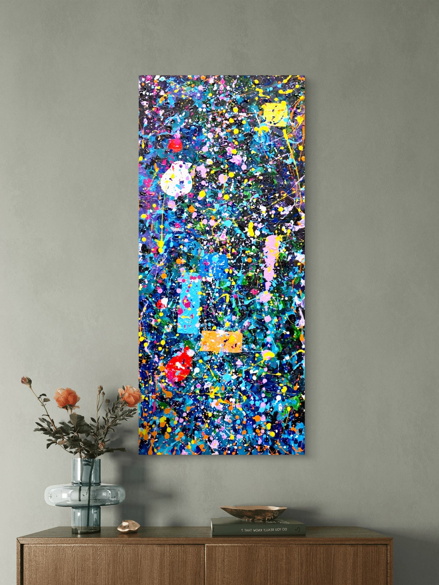 Evening View From My Window - Original Painting by Faye Chan