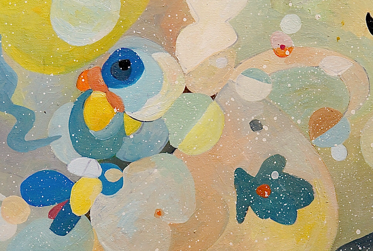 Fantasy Bubble - Original Painting by Faye Chan