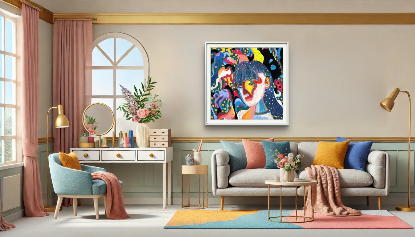 Forget Her Illustration Print
