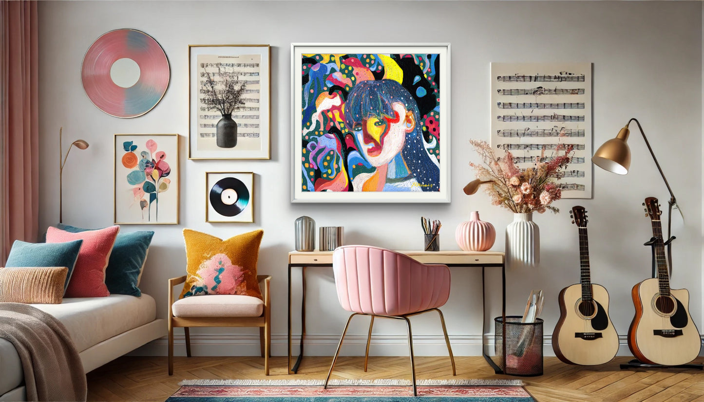 Forget Her Illustration Print