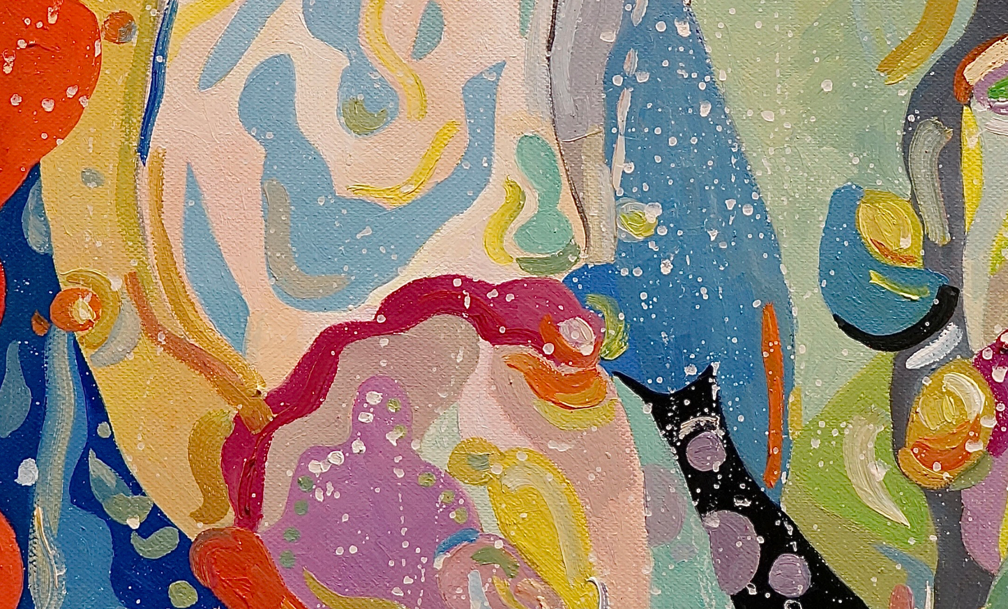 Petals of Care - Original Painting by Faye Chan