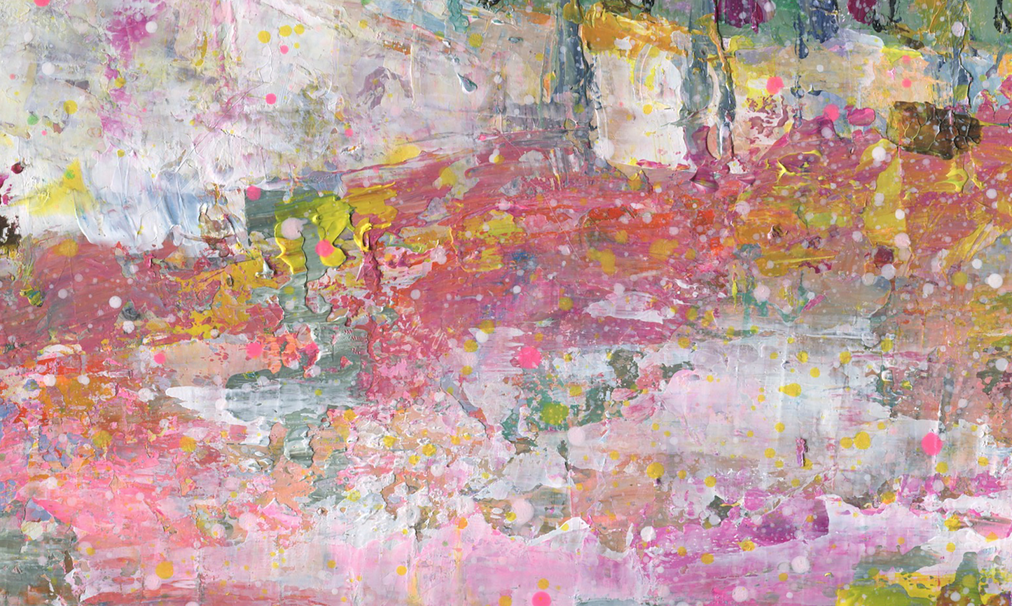 Pink Mushroom Trees - Fine Art Print