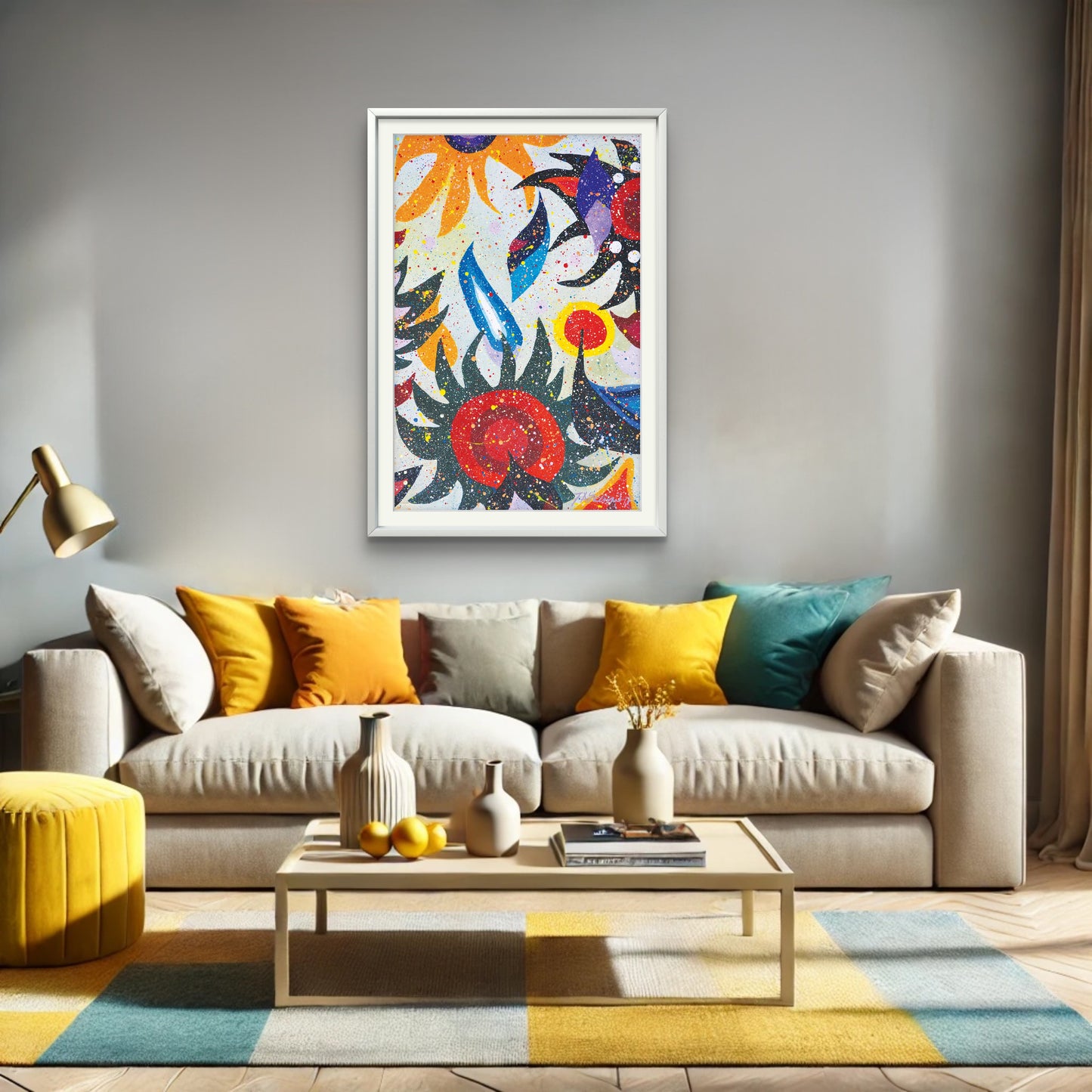 Sun and Flowers - Fine Art Print