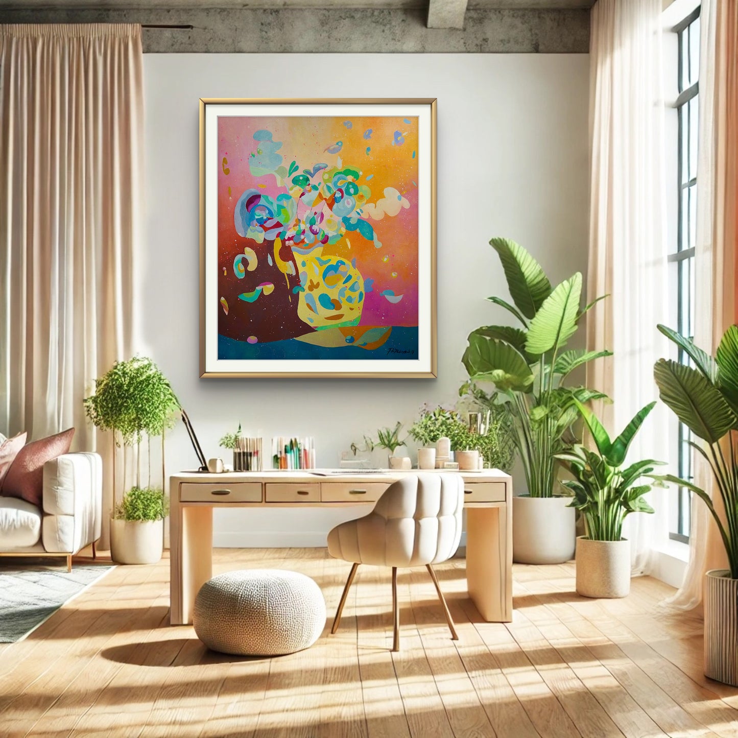 The Pregnant Vase - Fine Art Print