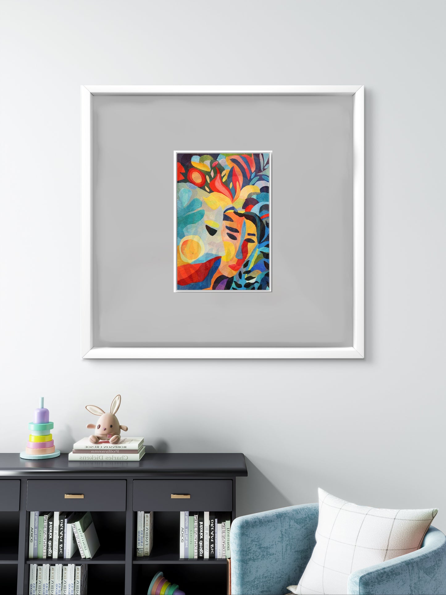 Want to Know - Original Painting by Faye Chan