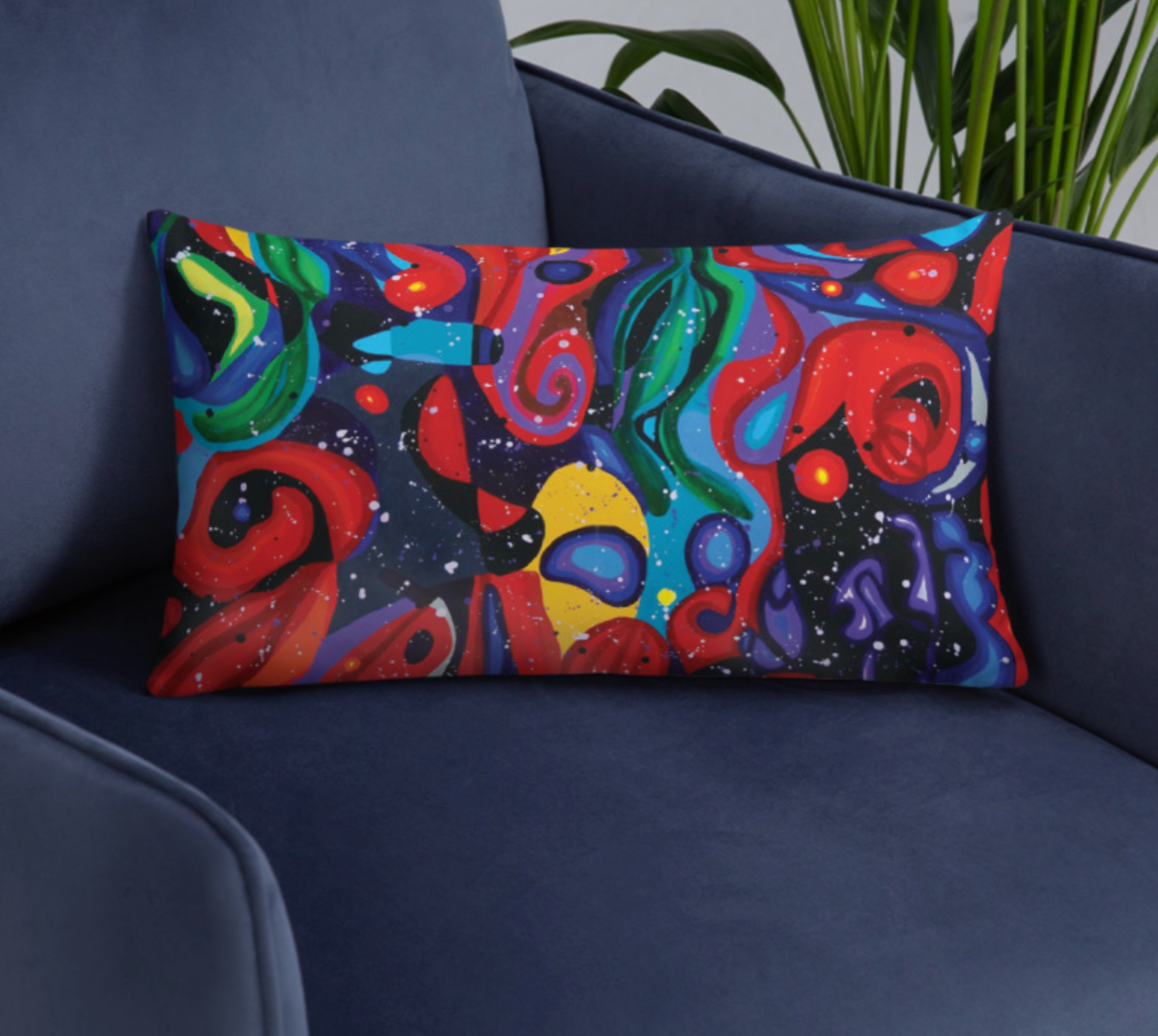 Starry Day Double-sided Cushion