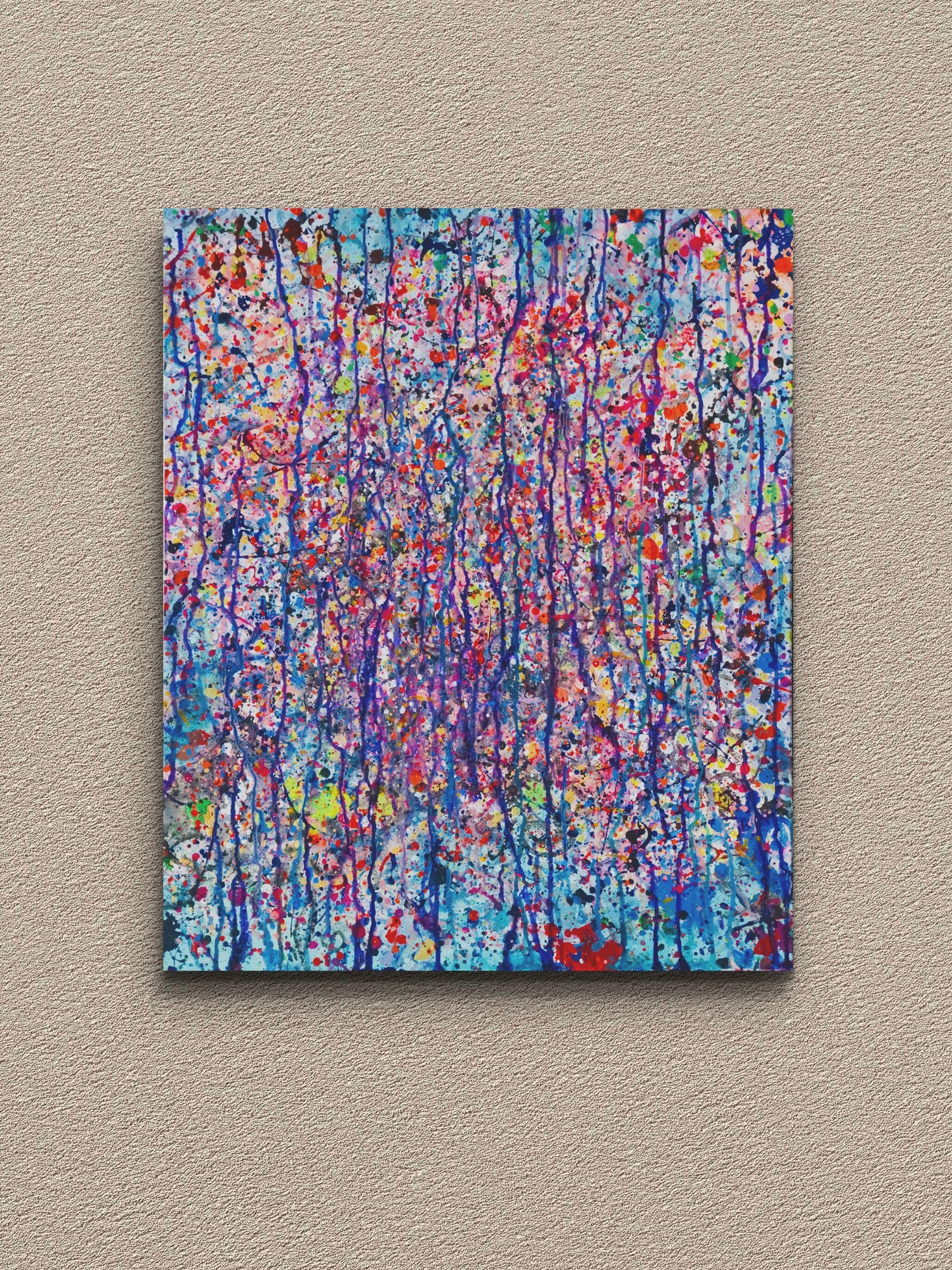 April Showers - Original Painting by Faye Chan