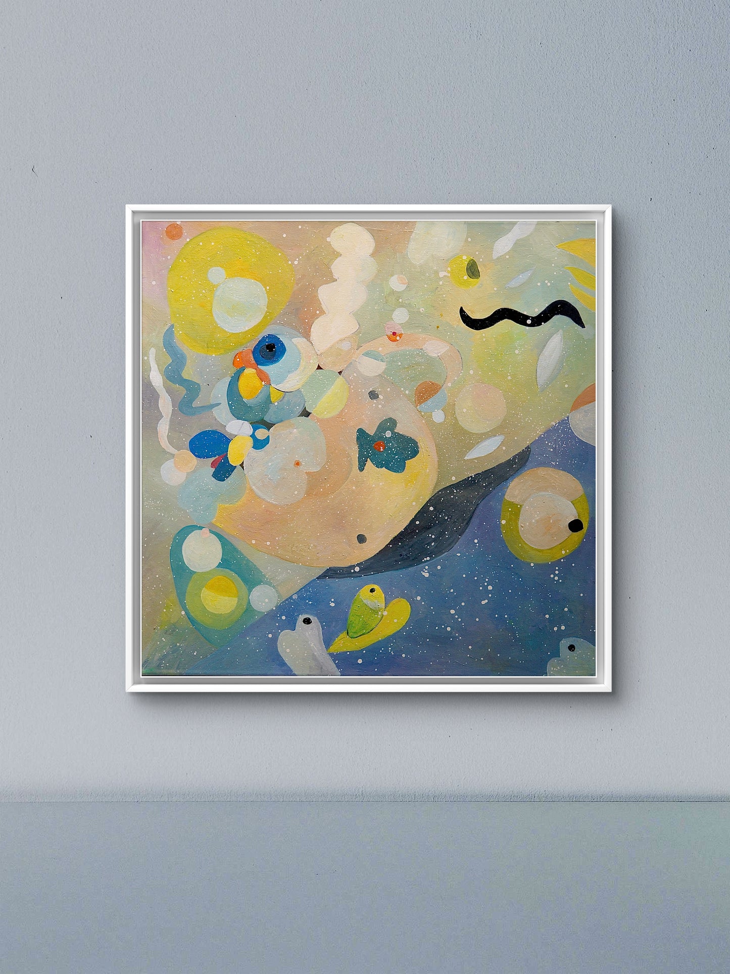 Fantasy Bubble - Original Painting by Faye Chan