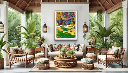 The Wedding Reception Illustration Print